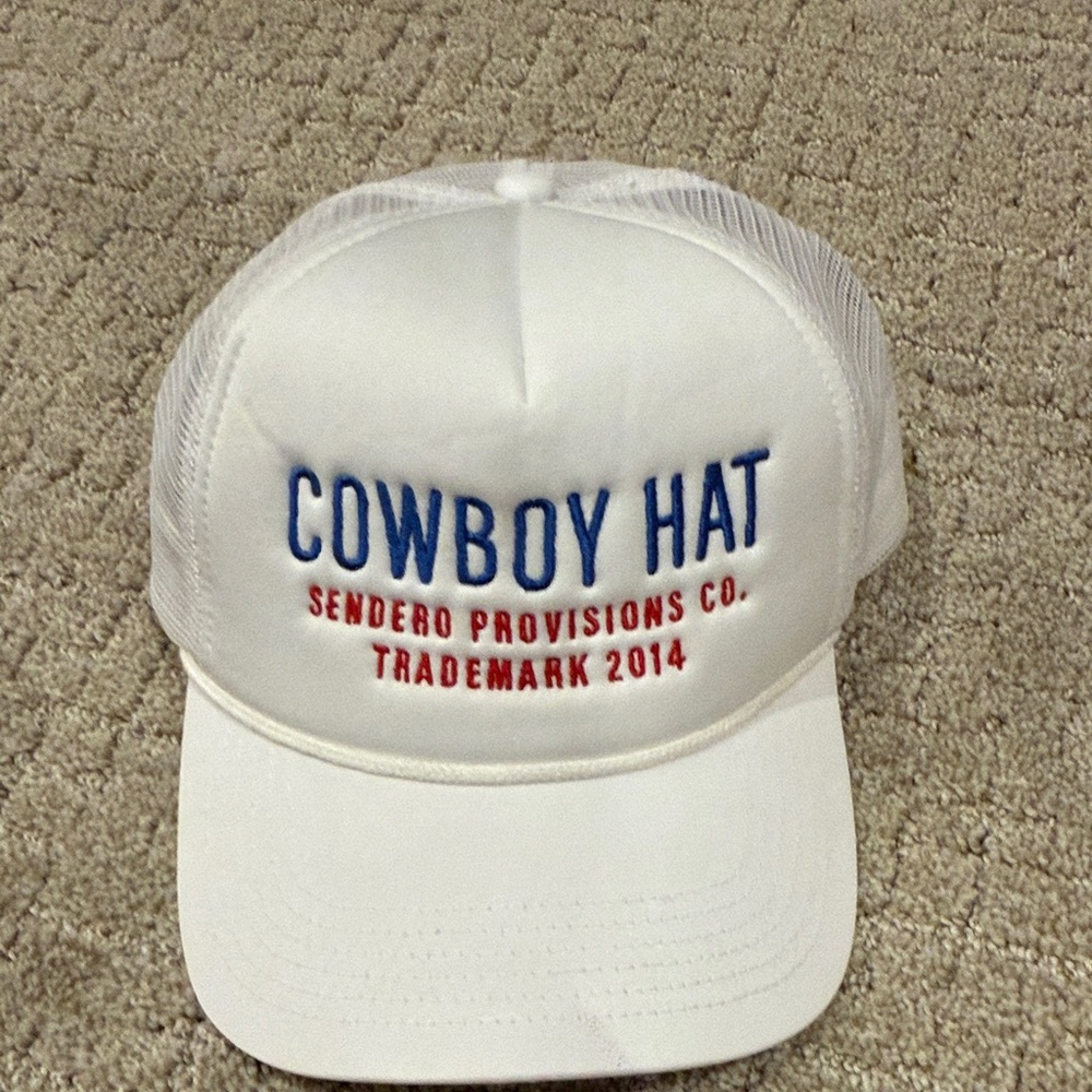 Sendero Provisions Co. White Cowboy Hat